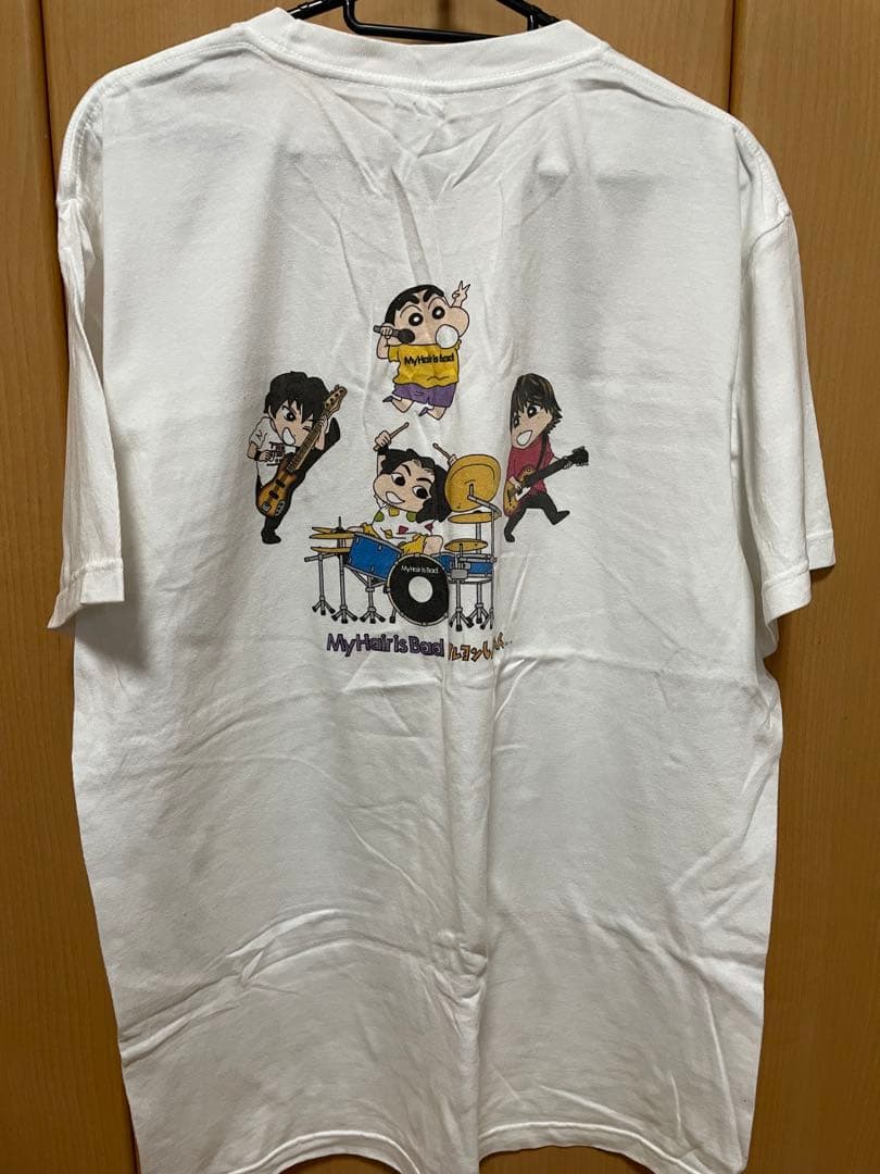 My Hair is Badクレヨンしんちゃん コラボTシャツ