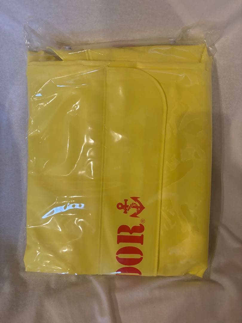 水産　合羽　rag-light イエロー　レインウェア 上　L