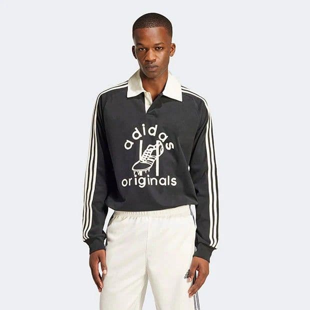 【新品・稀少サイズ5XL】adidasラグビーポロシャツブラック定価8,800円
