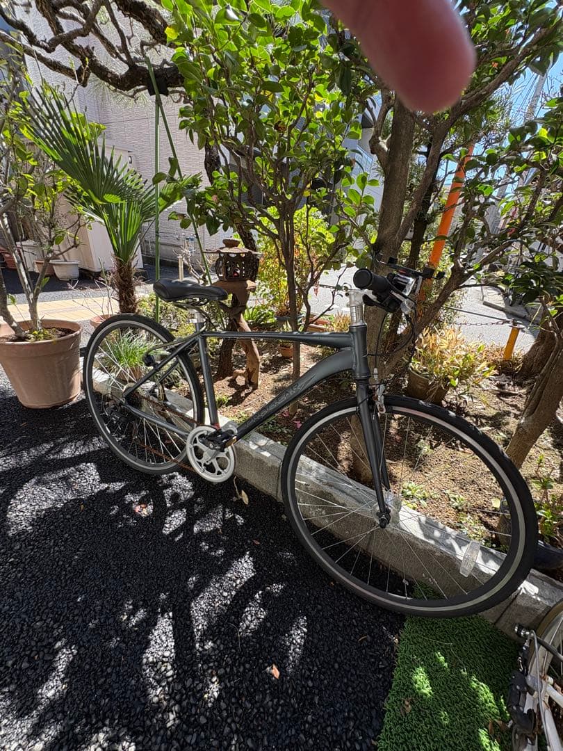 PROGEAR クロスバイク 自転車 グレー サイクリング
