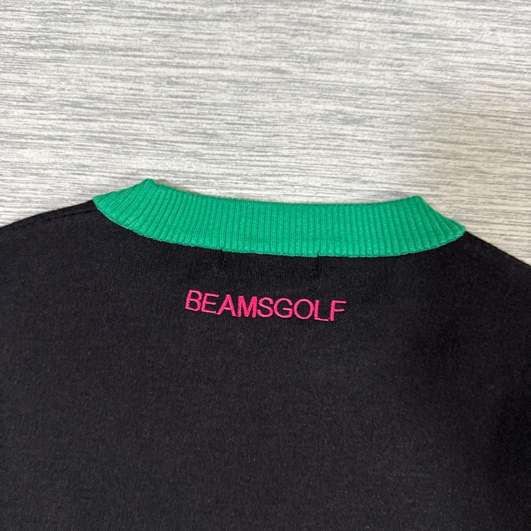 美品　BEAMS GOLF ビームスゴルフ　プルオーバーゴルフセーター
