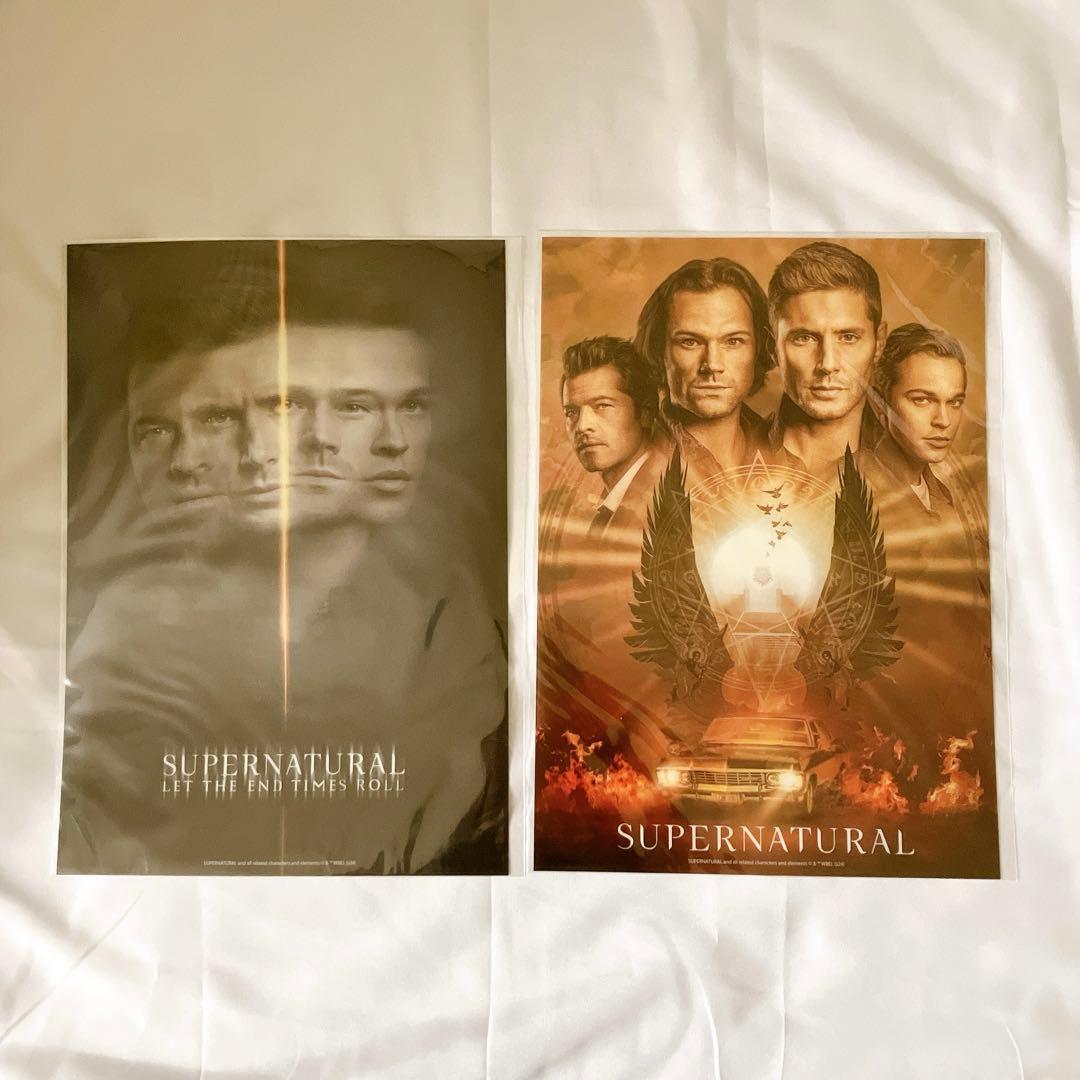 SUPERNATURAL コトブキヤくじ D賞 A4クリアポスター