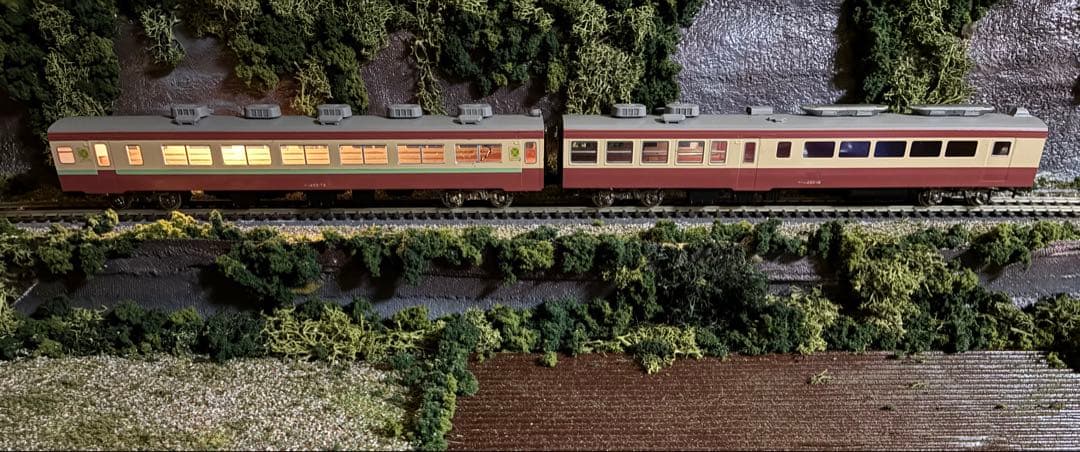 HOゲージ　475系急行形電車　5両セット
