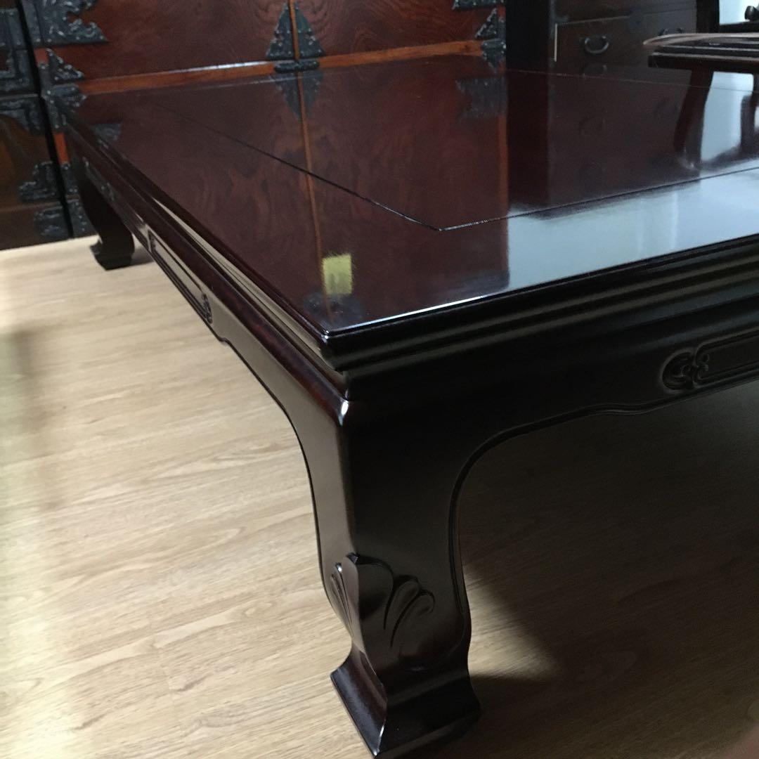 高級座卓 座敷 机 唐木家具