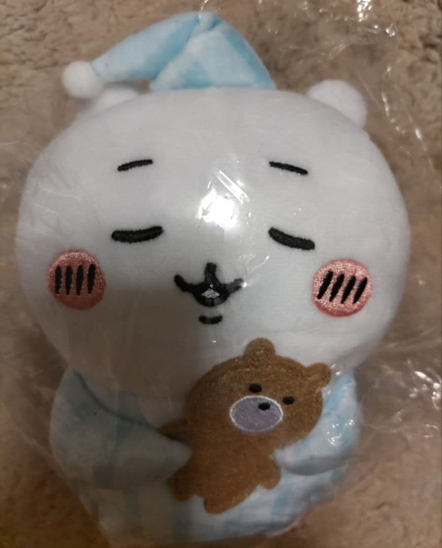 ちいかわ＆ハチワレ ぽてたま パジャマ ぬいぐるみ 2体セット