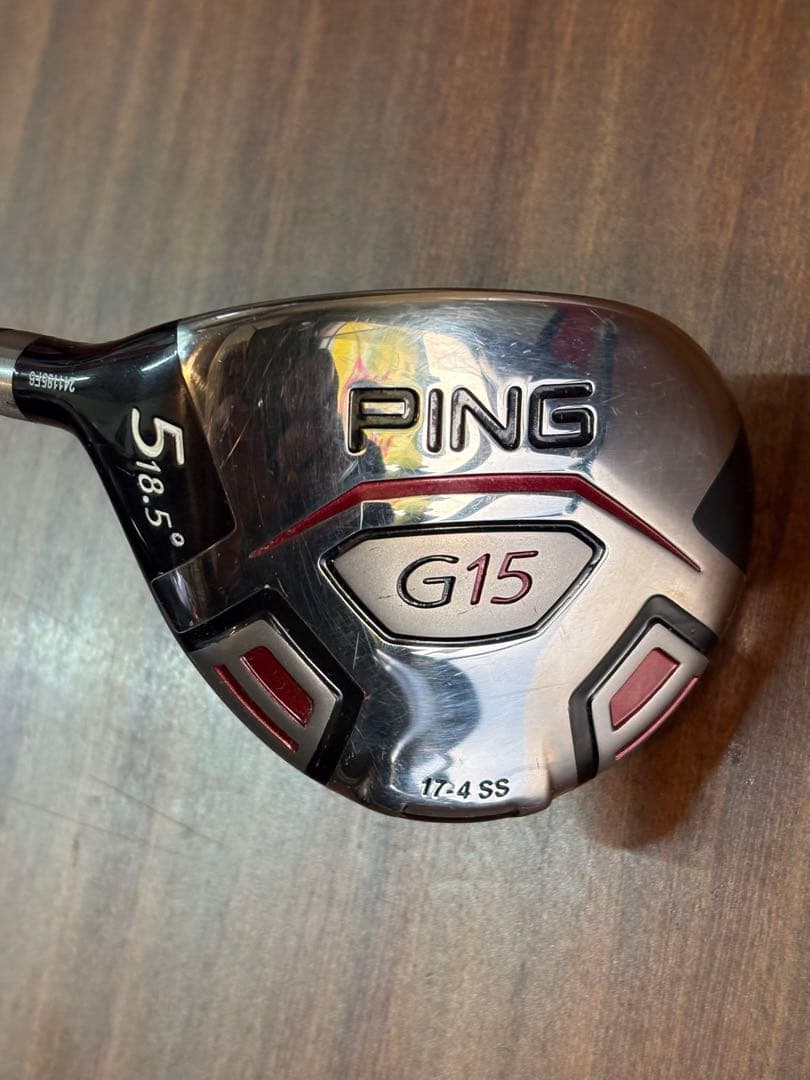 レフティPING G15 フェアウェイウッド 18.5°美品希少