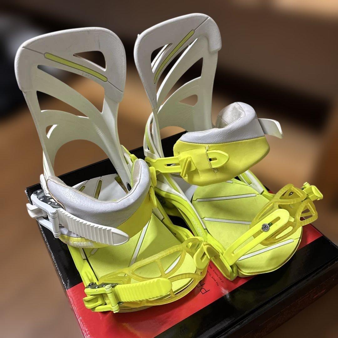 SALOMON スノーボードビンディング イエロー