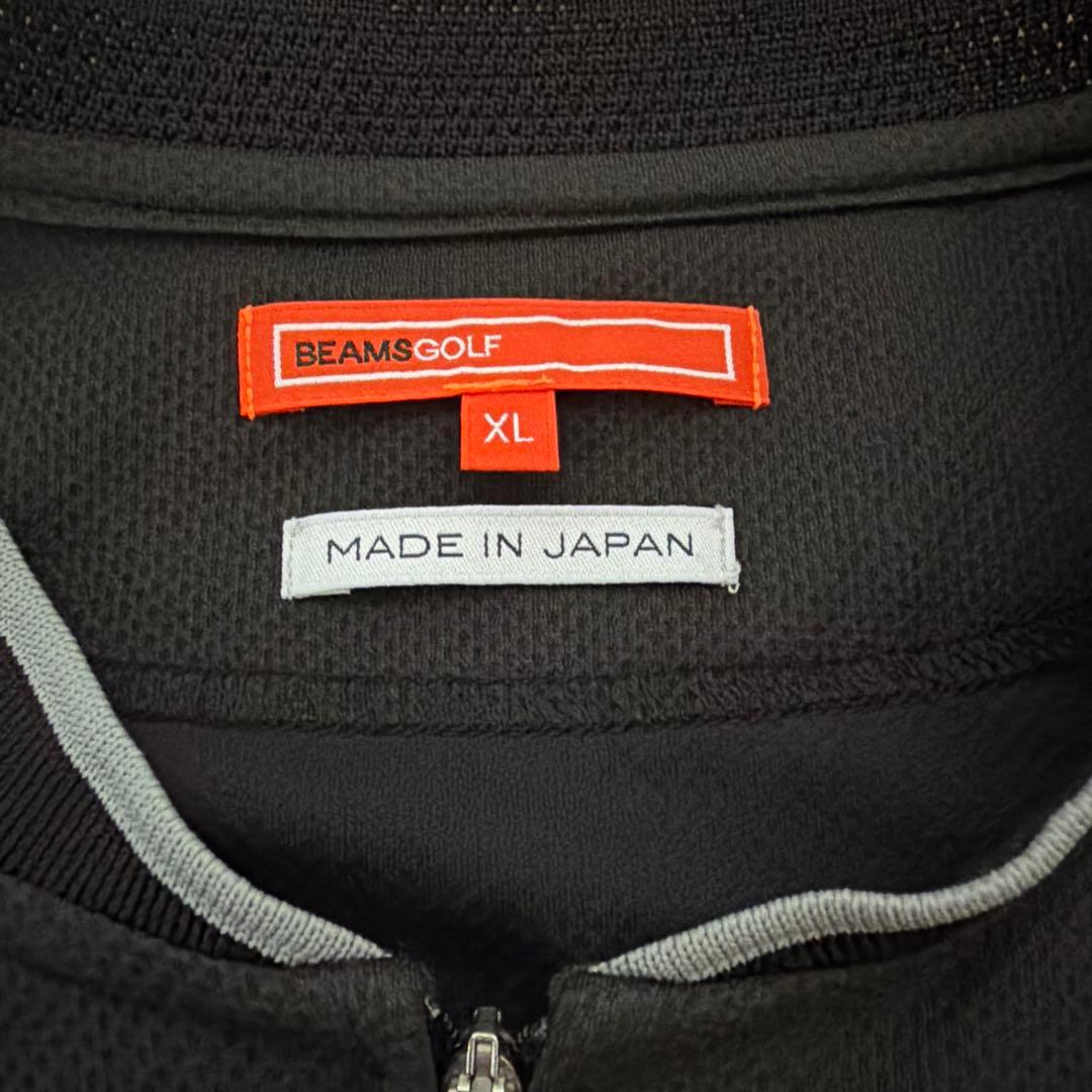 BEAMS GOLF ゴルフシャツ XL ブラック