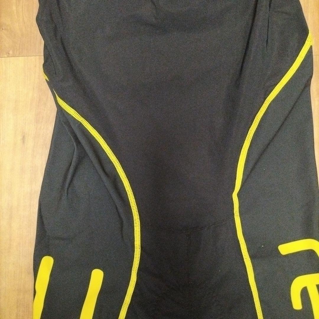新品 メンズM レリック RERIC トライアスロン レース スーツ 黒黄　②