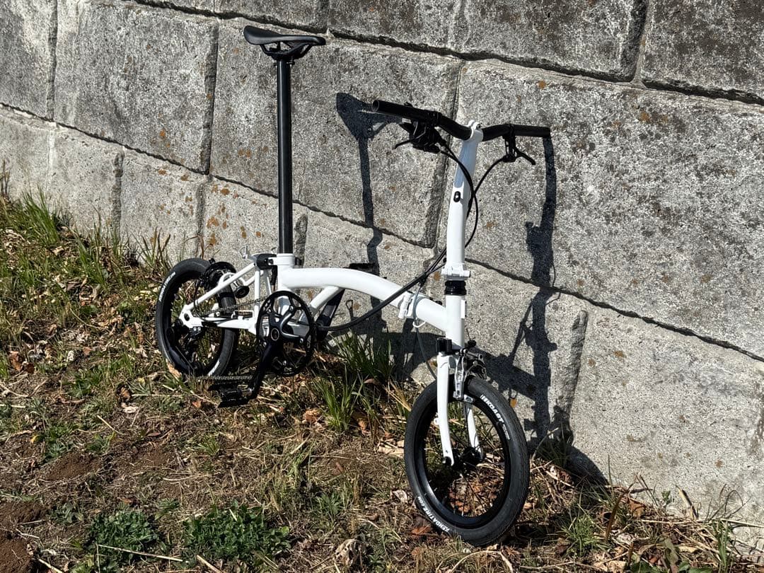 mint bob3 ブロンプトン風自転車 カスタム