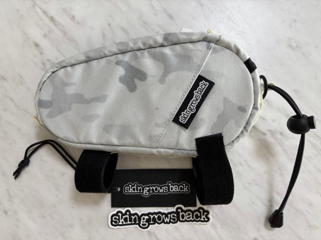 スキングローズバックskingrows◆トップチューブバッグAMIGO◆ホワイト