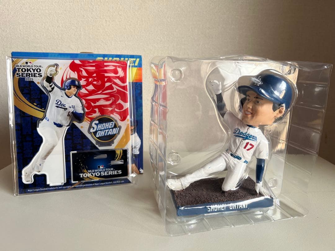 【新品未使用】大谷翔平 ボブルヘッド ファンクラブ限定グッズ　アクリルスタンド