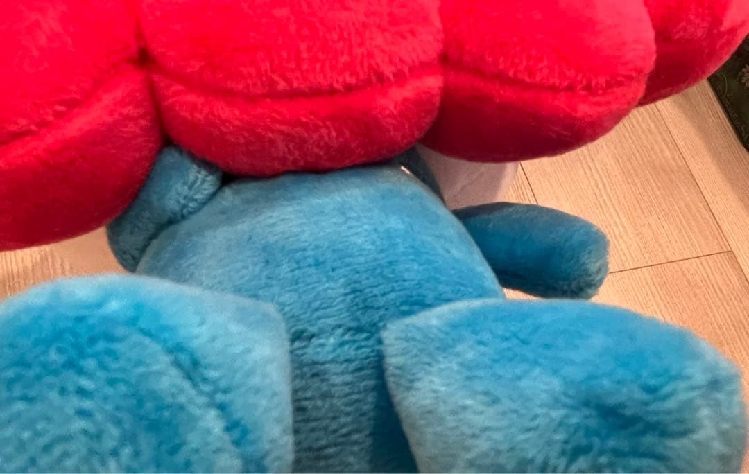 サンリオミャクミャク　ハローキティ ぬいぐるみ Mサイズ
