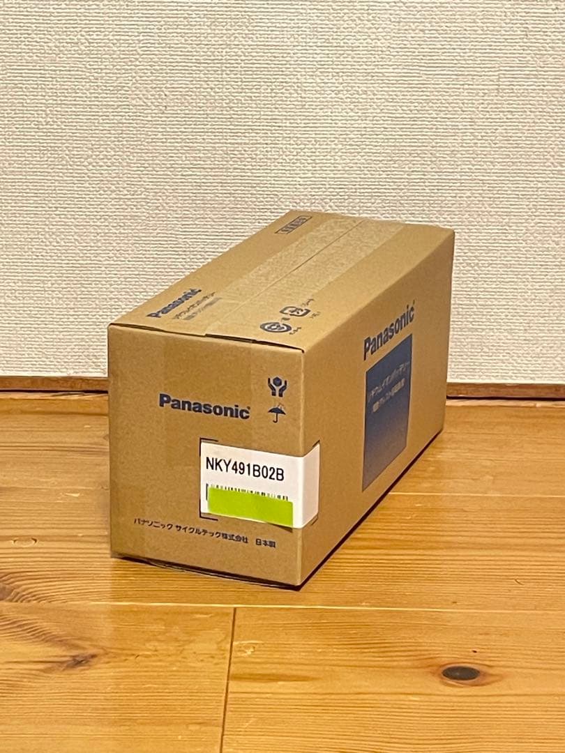 新品！未使用！！Panasonicリチウムイオンバッテリー NKY491B02B