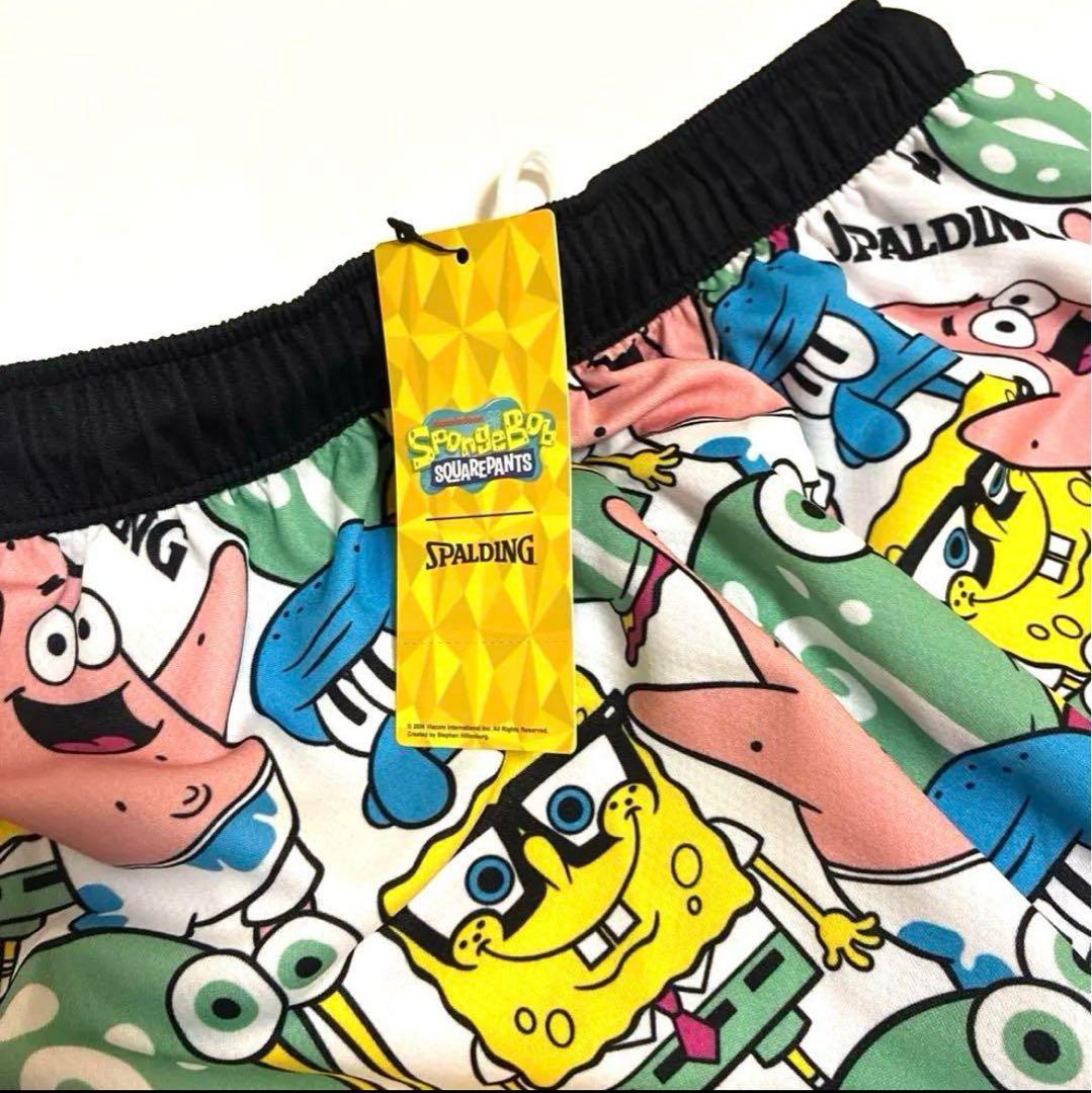 SPALDING スポンジボブ バスケット　キッズ　ジュニア　バスパン