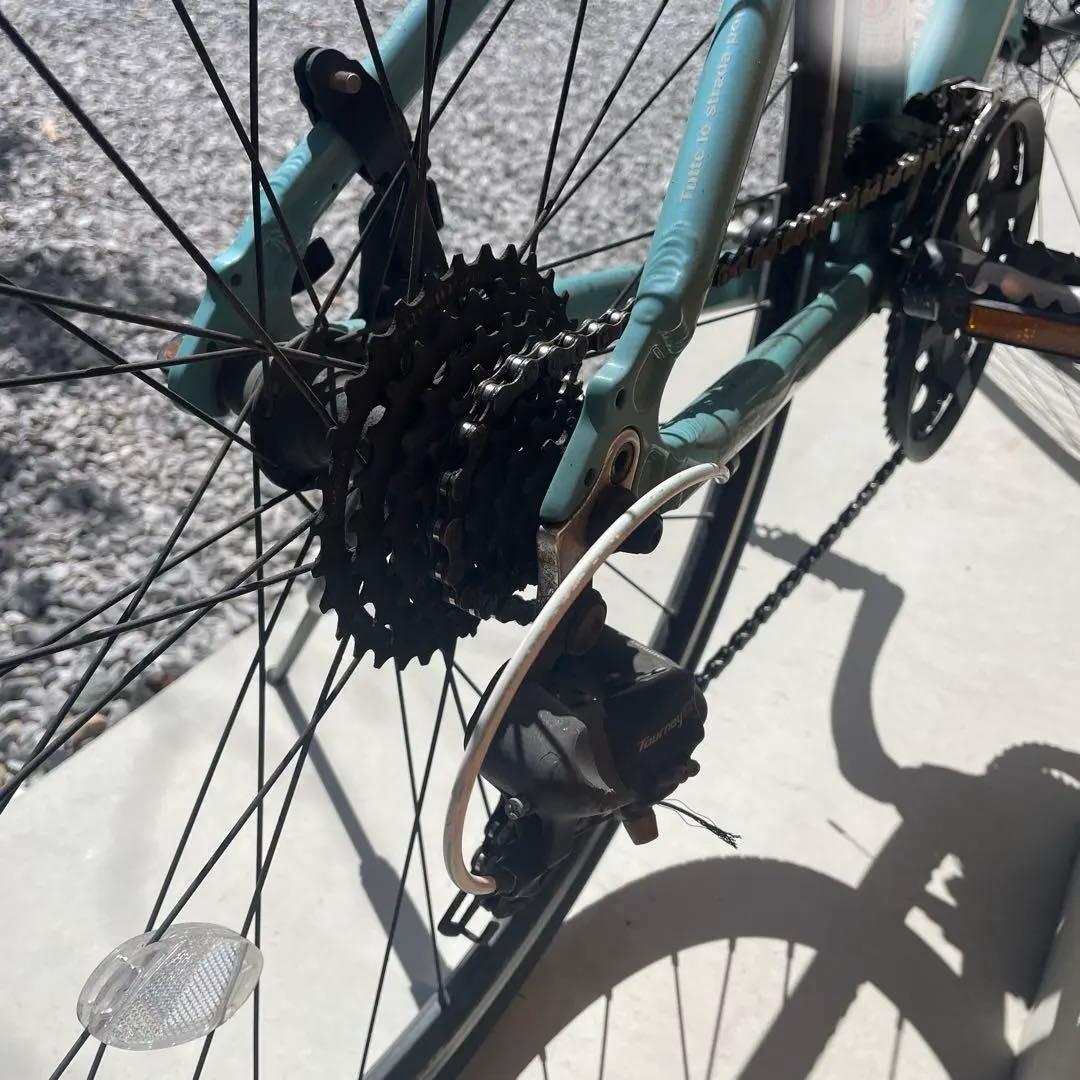 Bianchi〔ビアンキ〕 クロスバイク ROMA4 チェレステカラー