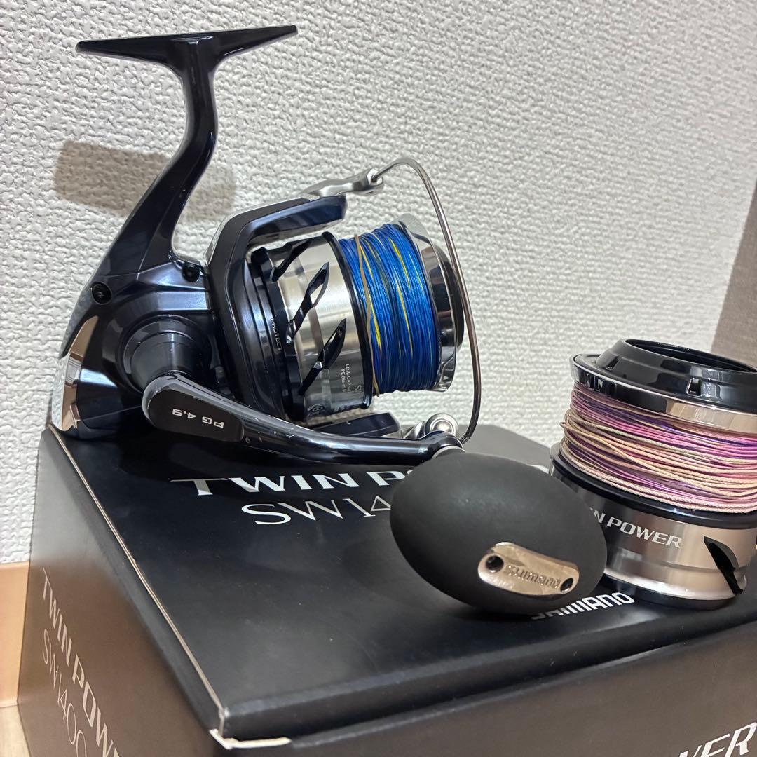 シマノ　21ツインパワーSW 14000 スピニングリール