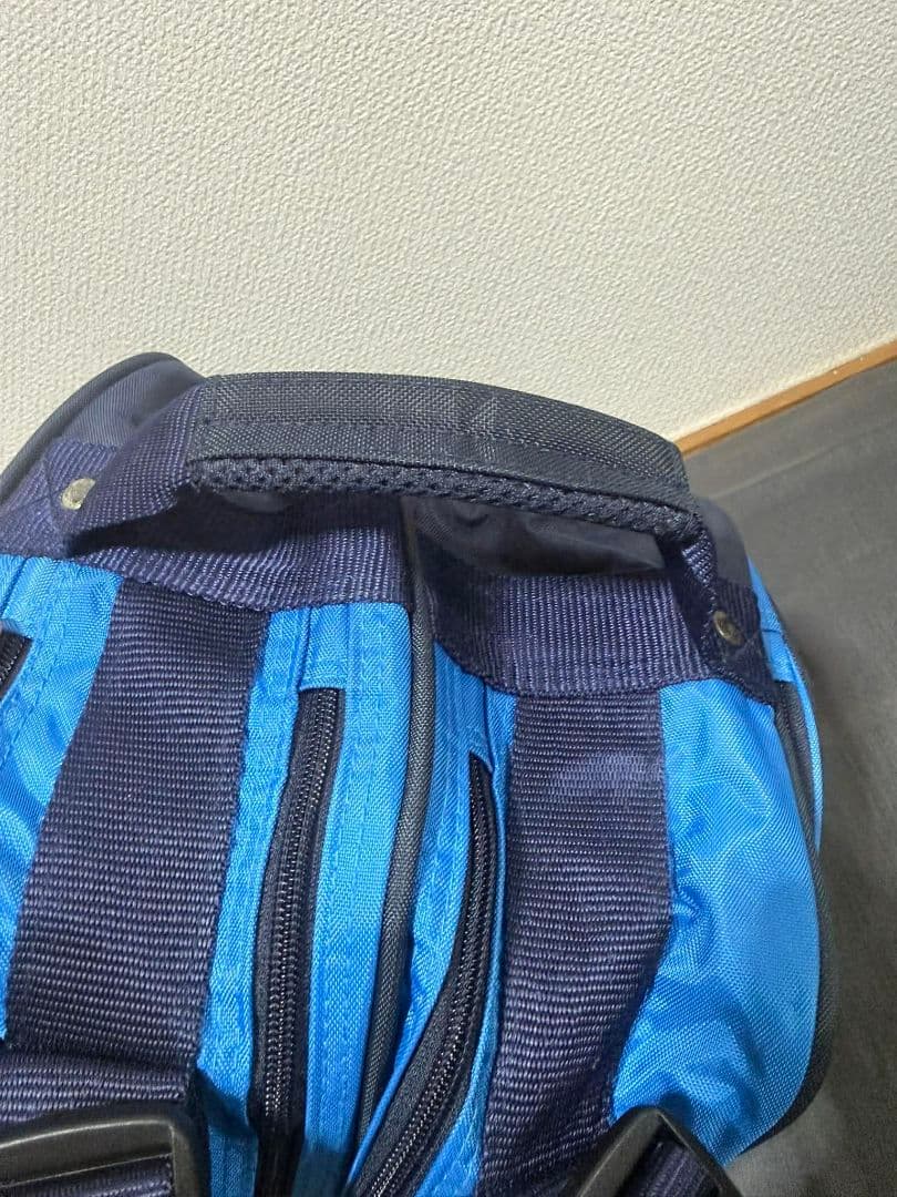【期間限定】YONEX ラケットバッグ ブルー ショルダー付き 状態良好