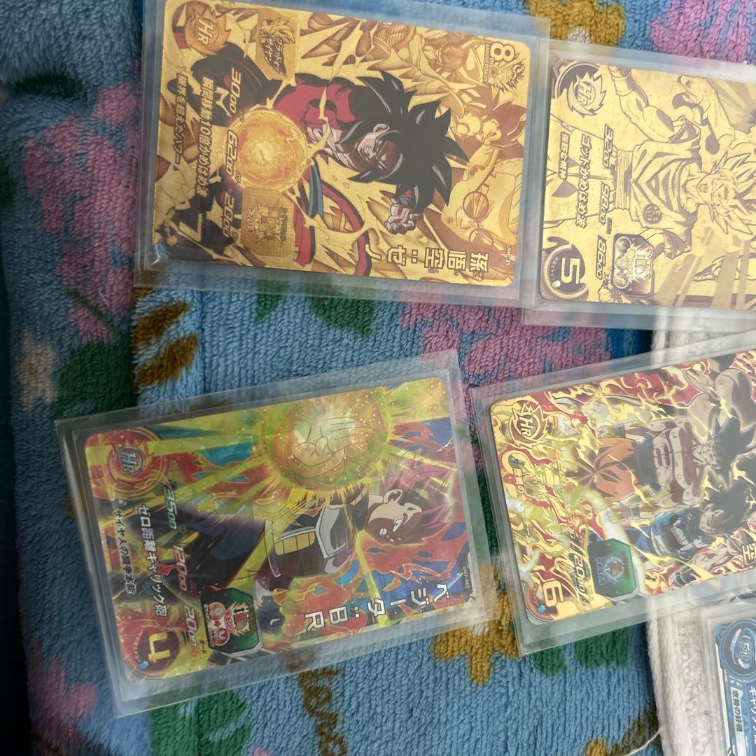 スーパードラゴンボールヒーローズ ゴールドレアカードセット