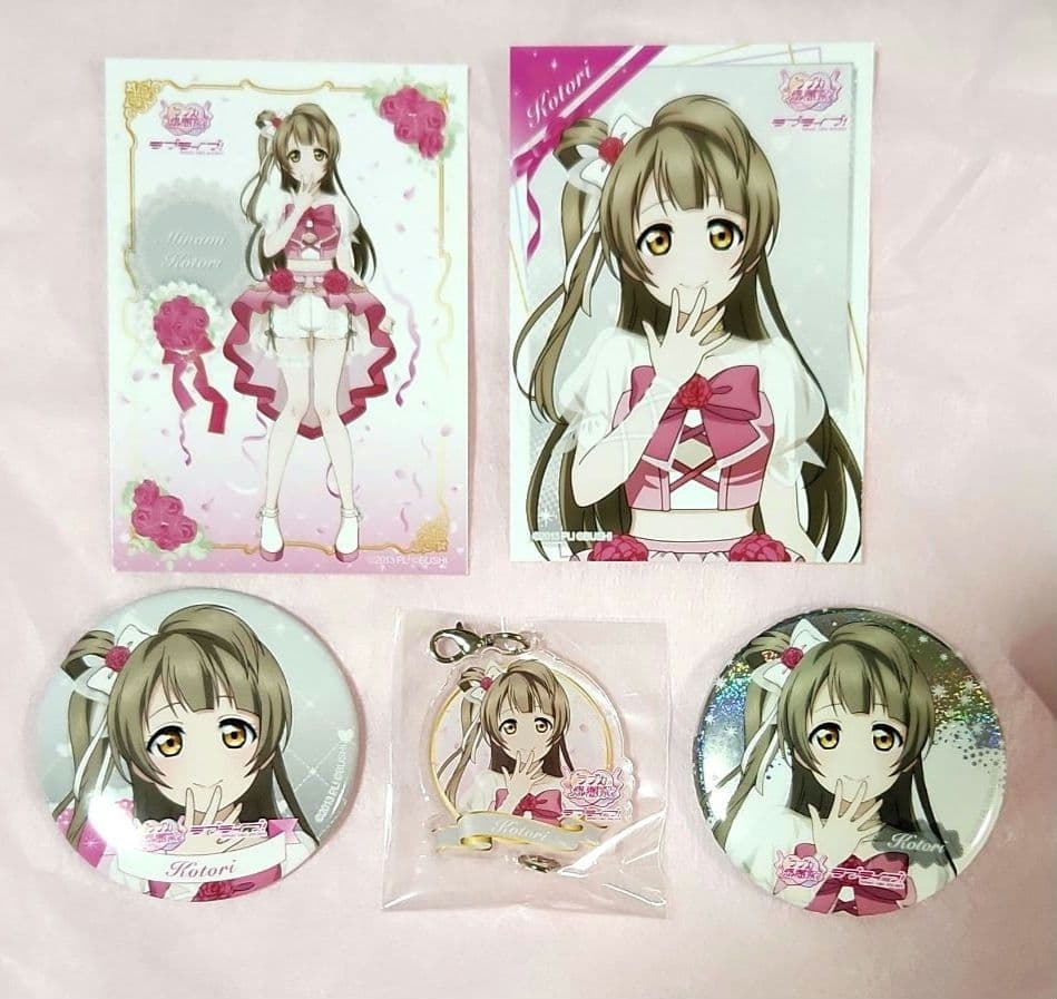 ラブライブ ラブカ感謝祭 ブロマイド 缶バッジ アクリルチャーム 2年生