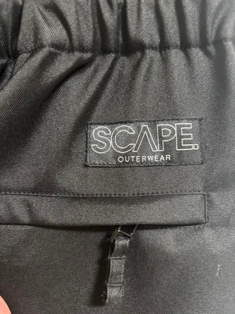SCAPE エスケープ バギートラックパンツ スノーボードウェア　カーゴパンツ