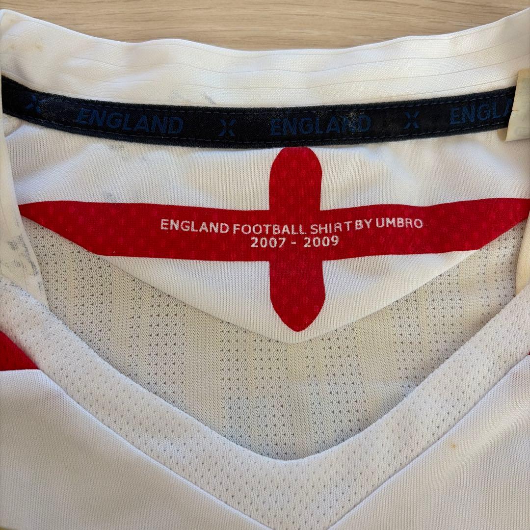 ウェア Umbro England 2007  Shirt 7 BECKHAM