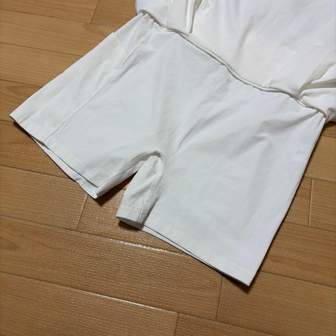 8G SHOOT ゴルフ スカート レディース ストレッチ ロゴ ホワイト M