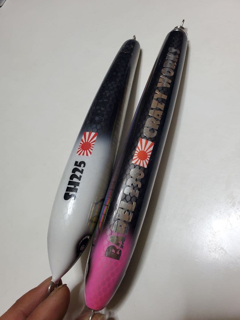 クレイジーワークス SH225 BABEL230　セット　美品中古