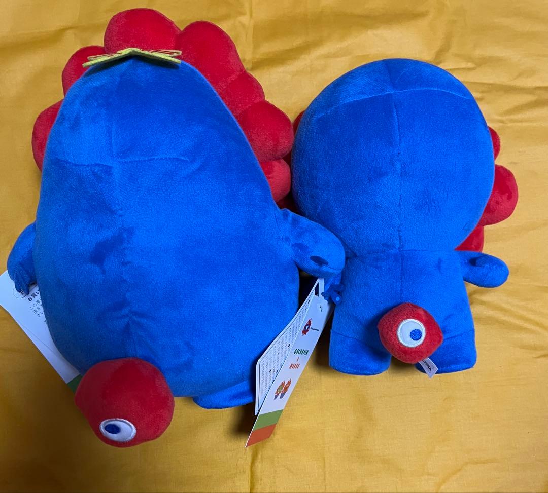 本日タイムセール大阪関西万博ミャクミャクなりきりぬいぐるみガチャピン　ムックペア