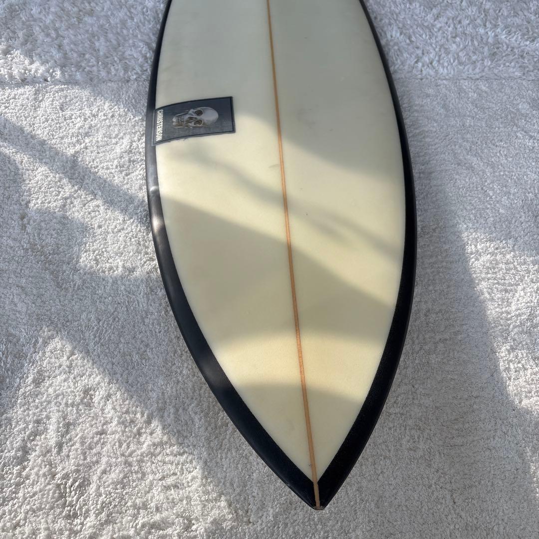 【新品未使用】Christenson スカルロゴ ショートボード