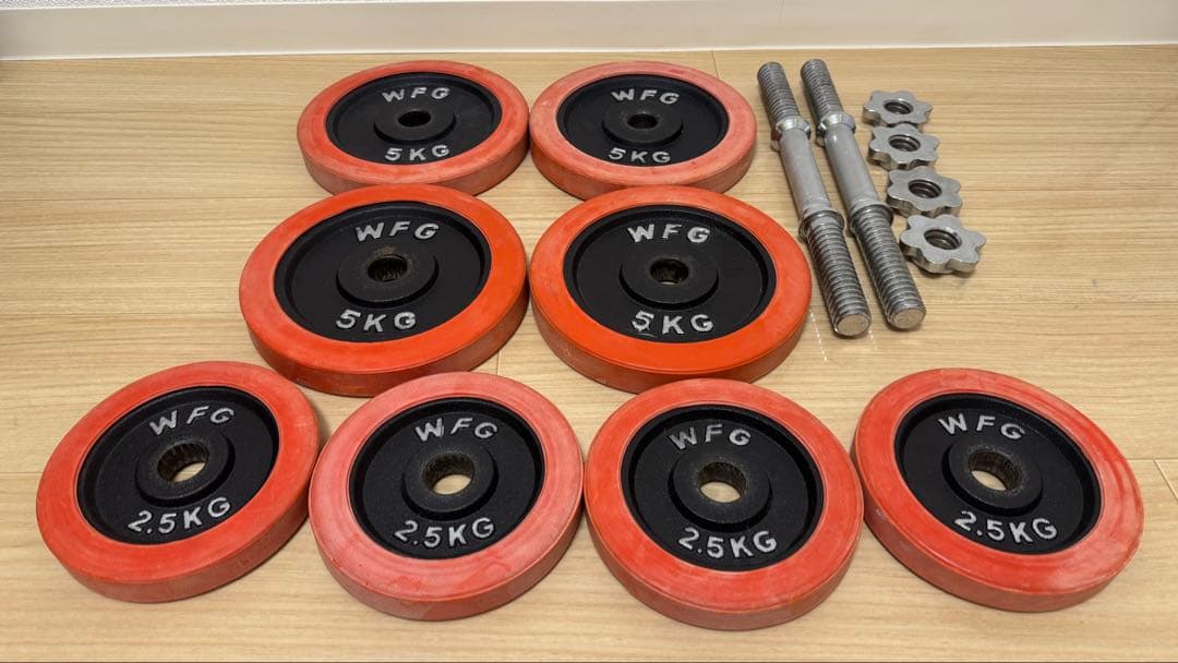 30kgダンベルプレート ワイルドフィットWFG