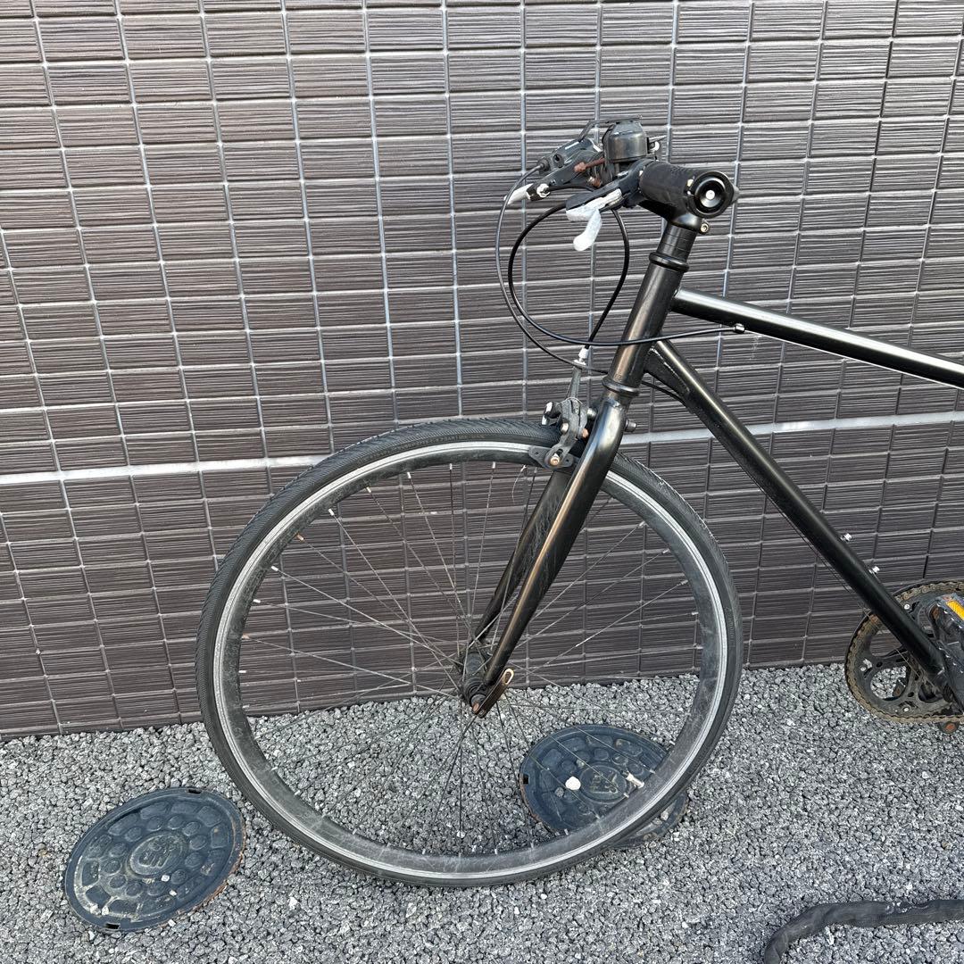 クロスバイク シマノ6段変速 700×28c シティサイクル 自転車　おまけ付き