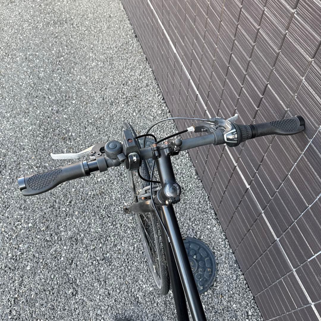 クロスバイク シマノ6段変速 700×28c シティサイクル 自転車　おまけ付き