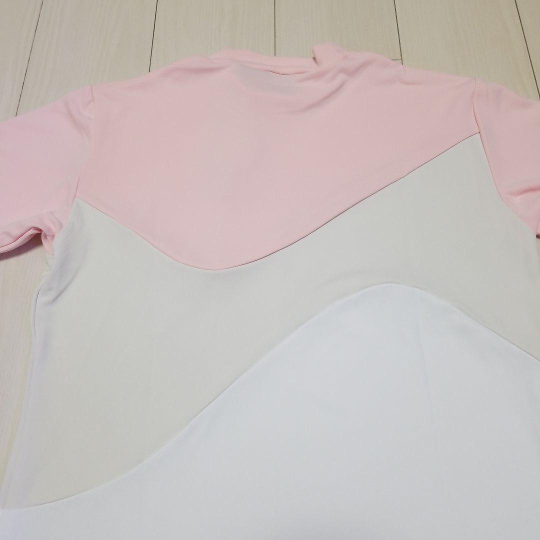 【新品タグ付】デサントゴルフ モックネックシャツ M サンスクリーン 完売モデル