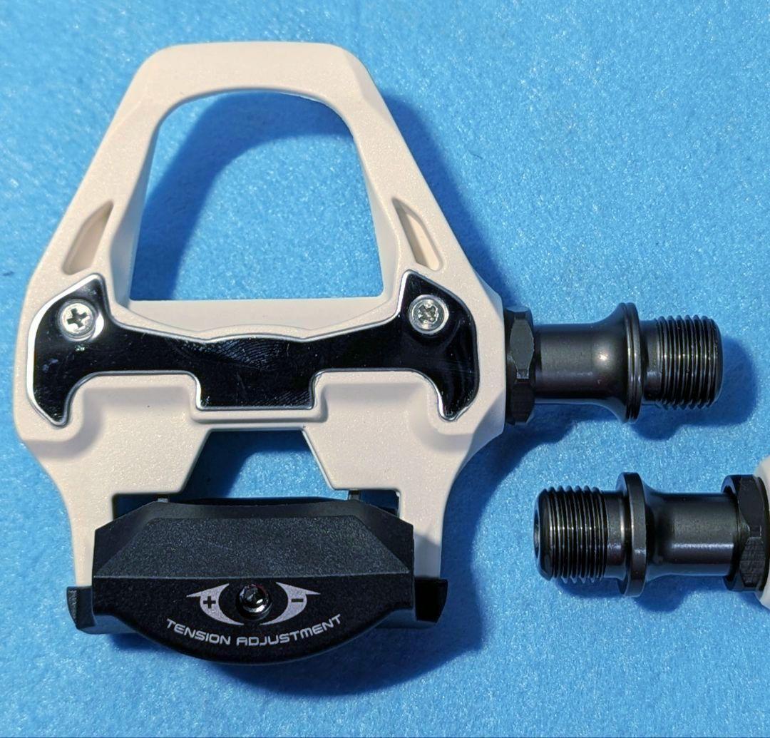 racework spd-sl ビンディングペダル　ホワイト　左右ペア