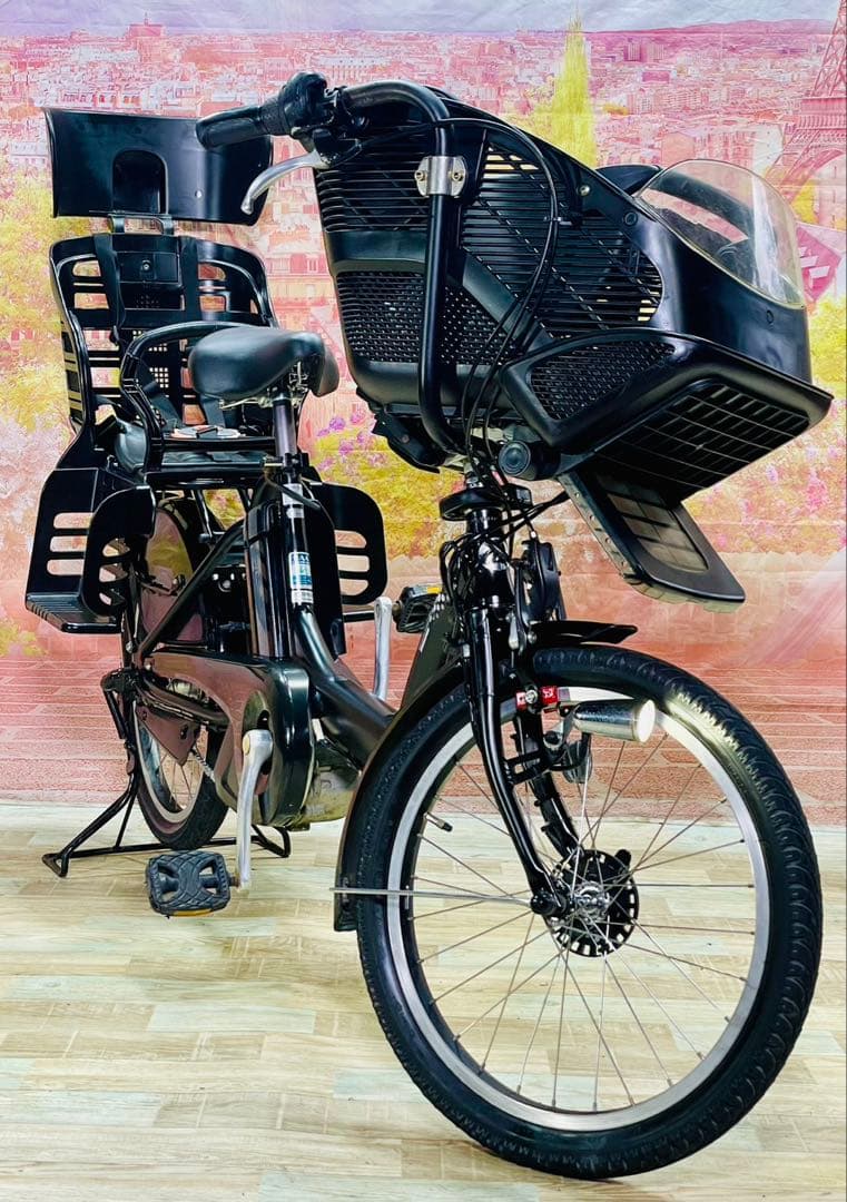 ZK3804 電動自転車 ブリヂストン アンジェリーノ 子供乗せ 20インチ
