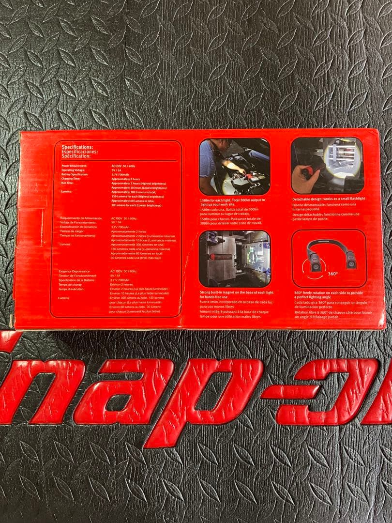Snap-on 300ルーメン ネックライト ECHDD012J