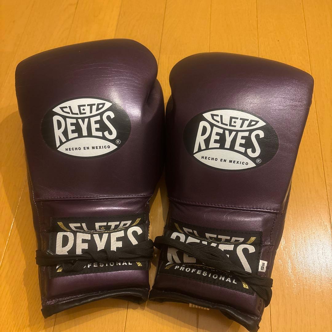 〔美品〕CLETO REYES ボクシンググローブ紐12oz