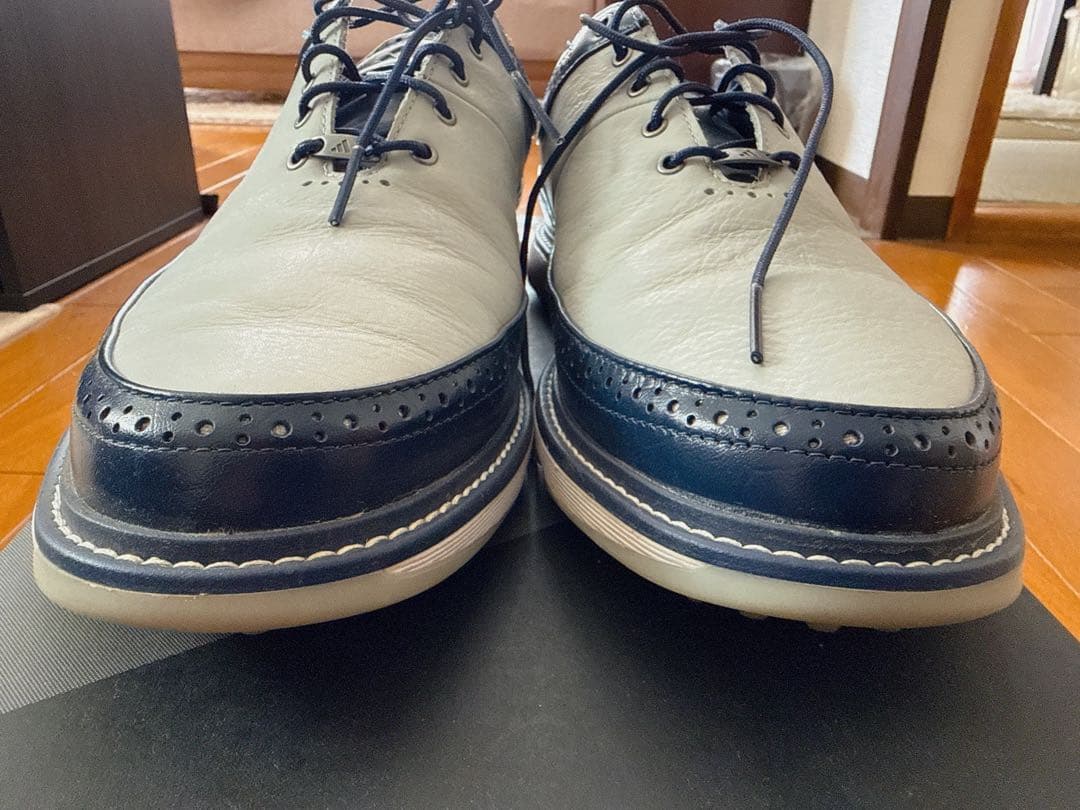 adidas GOLF MC80 27cm グレー／ネイビー