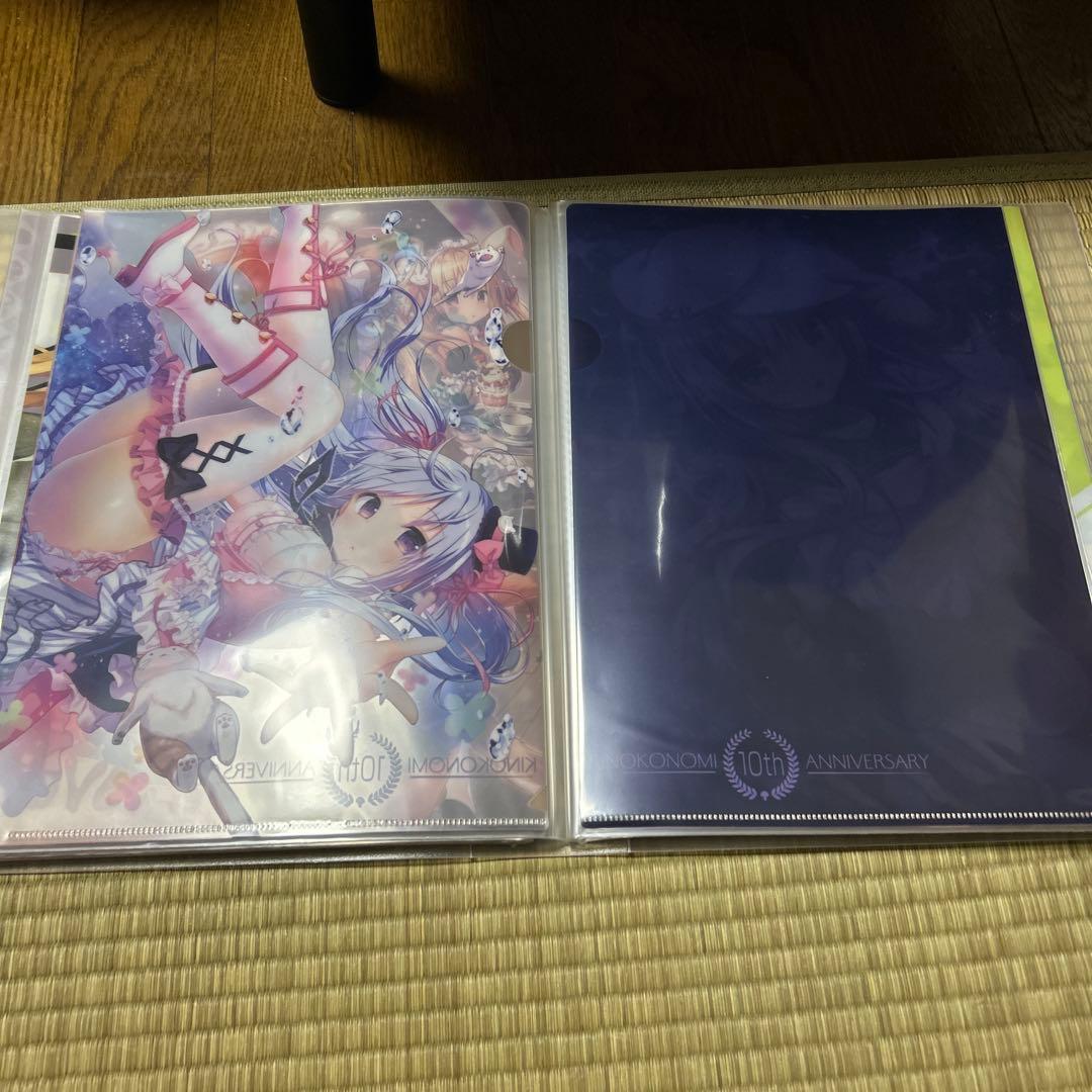 きのこのみ クリアファイル まとめ売り