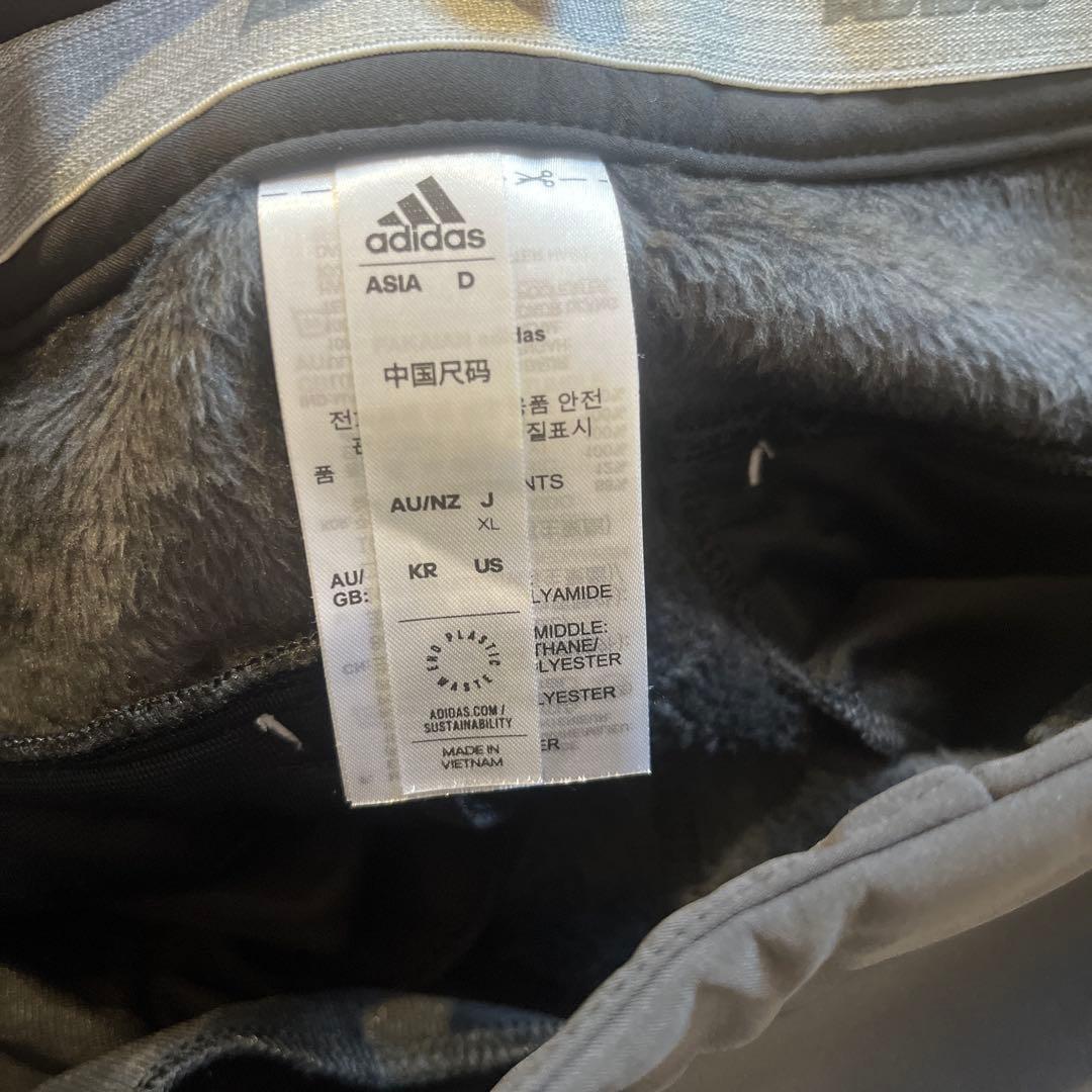 新品　アディダス　adidas ゴルフパンツ　裏起毛パンツXL