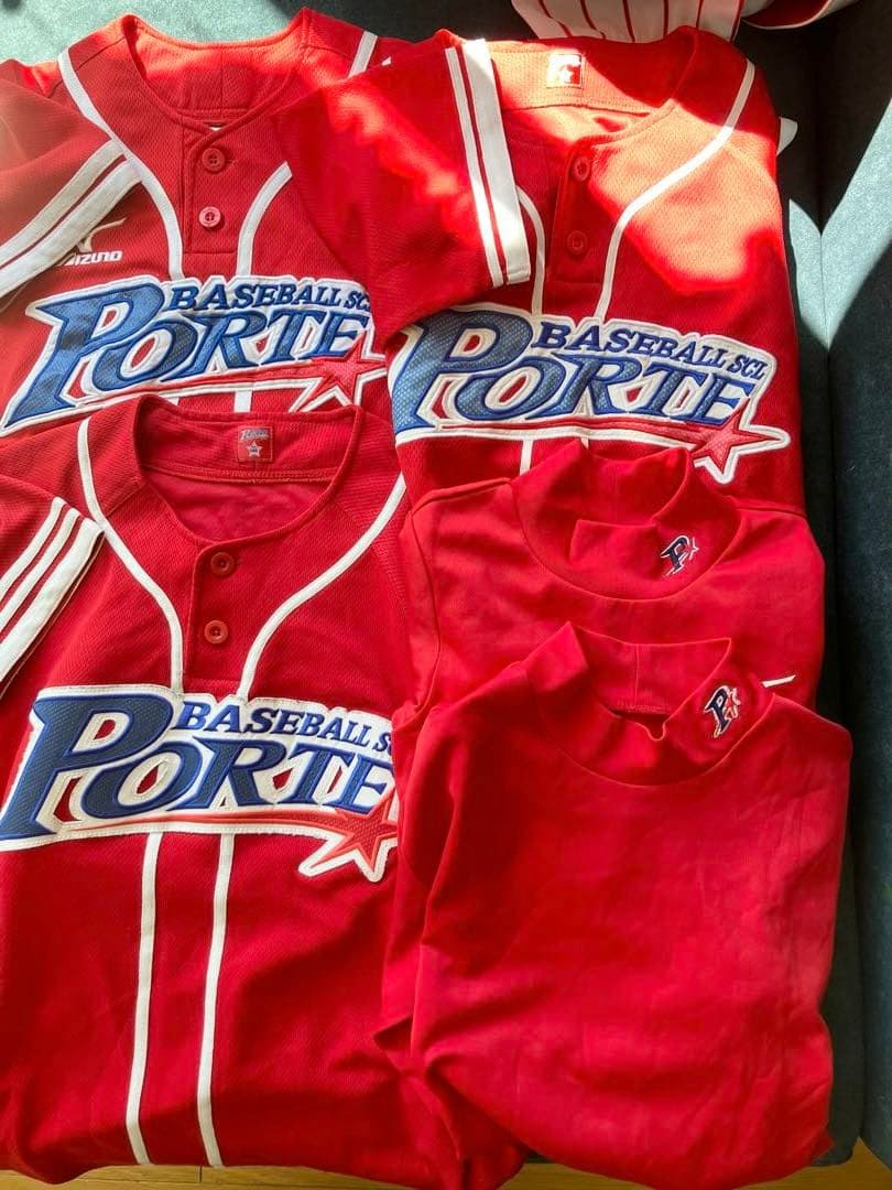 Porte 野球ユニフォームセット　130 140 145 フルセット