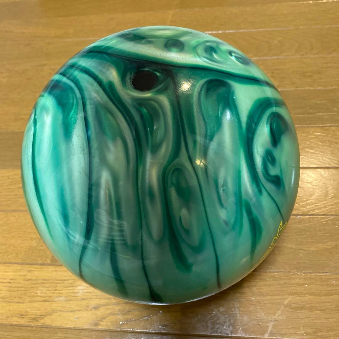 paragon Track Bowling 15ポンド ボール 緑