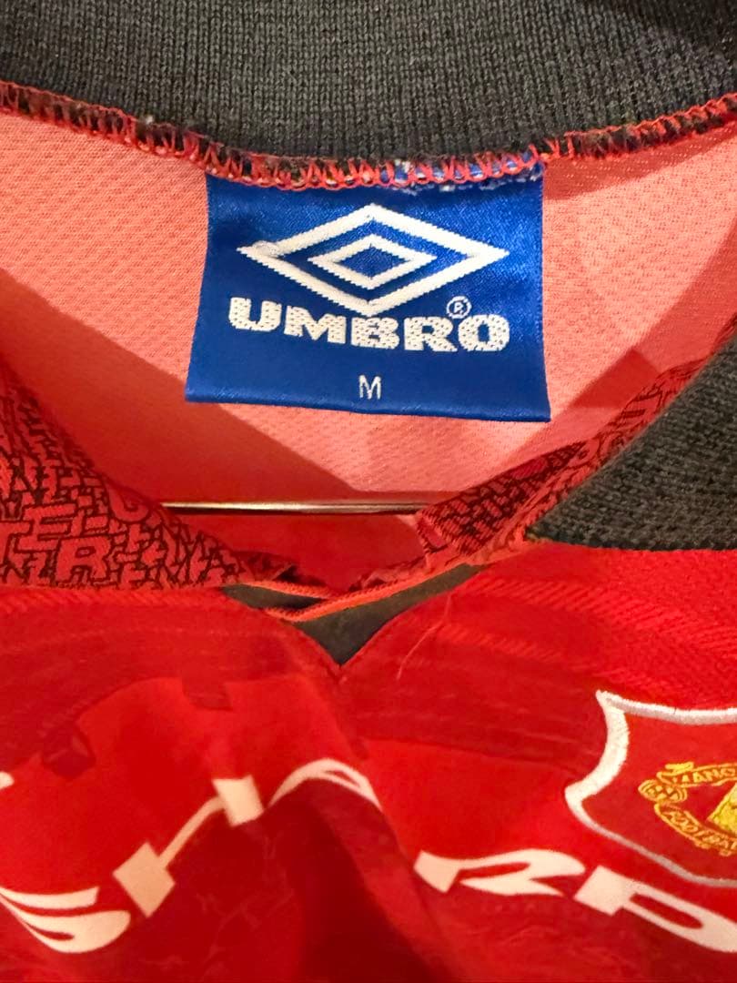マンチェスターユナイテッド　94-96年　ユニフォーム　umbro 90s