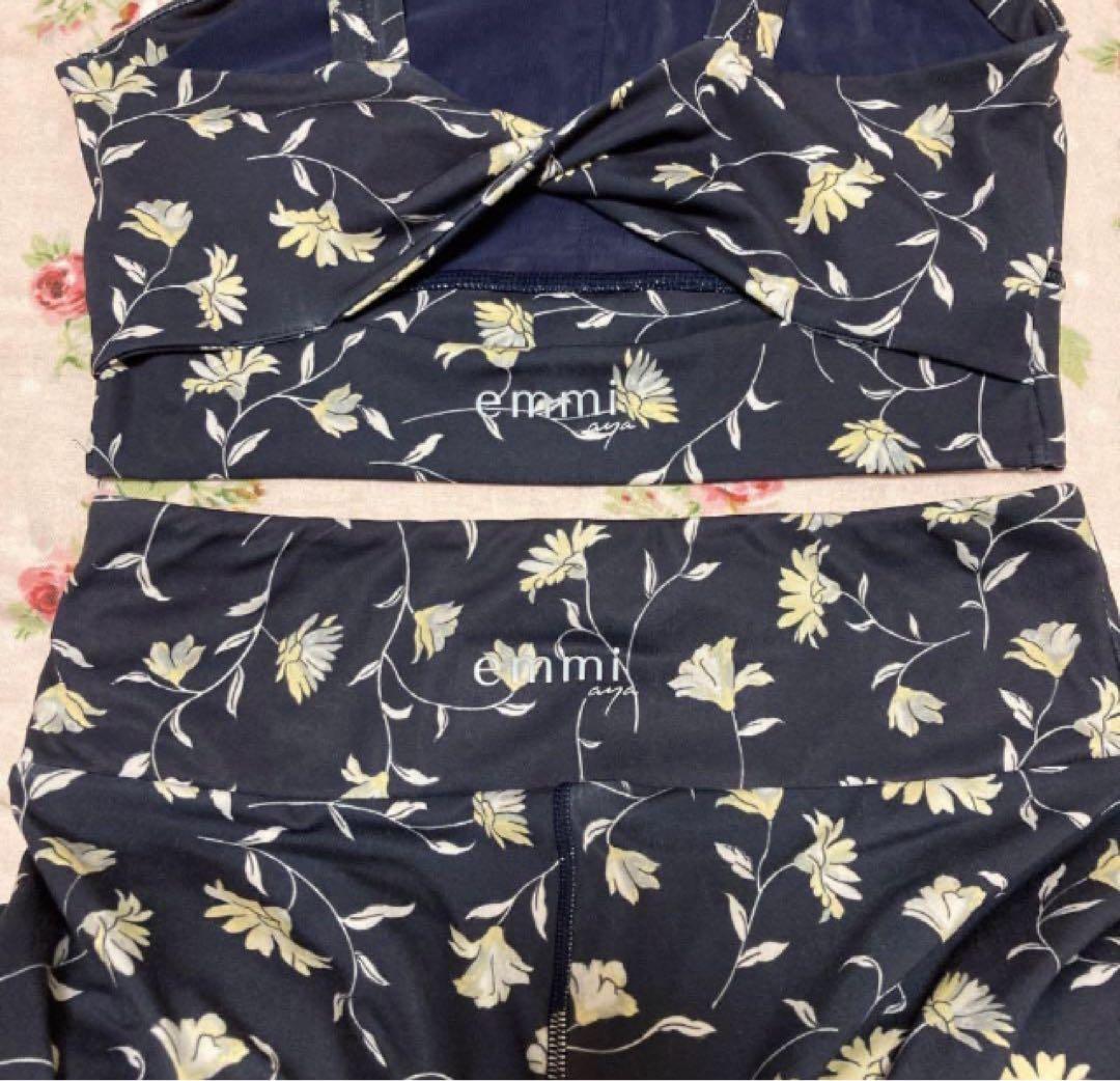 エミヨガ emmi yoga ヨガウェア セットアップ M