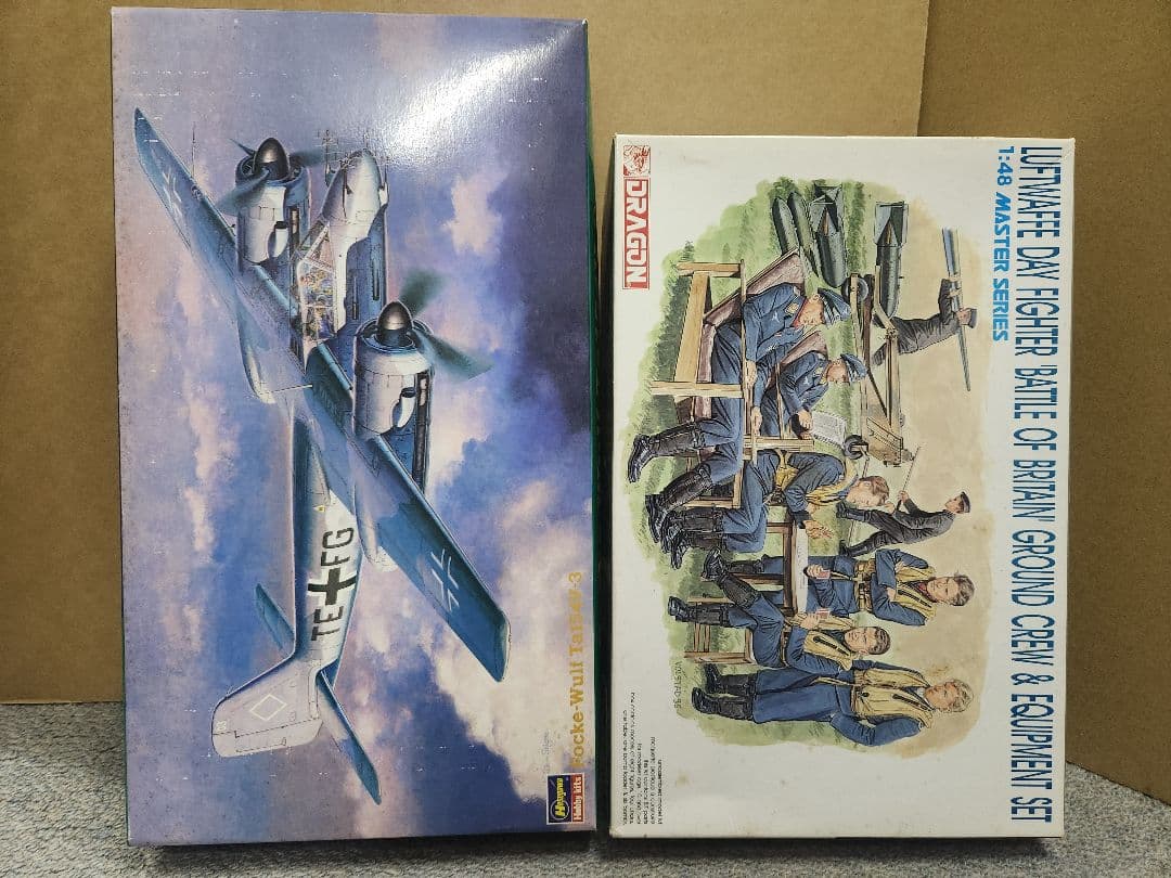 り*う様 1/48、1/72 ドイツ軍用機プラモデル 12個セット