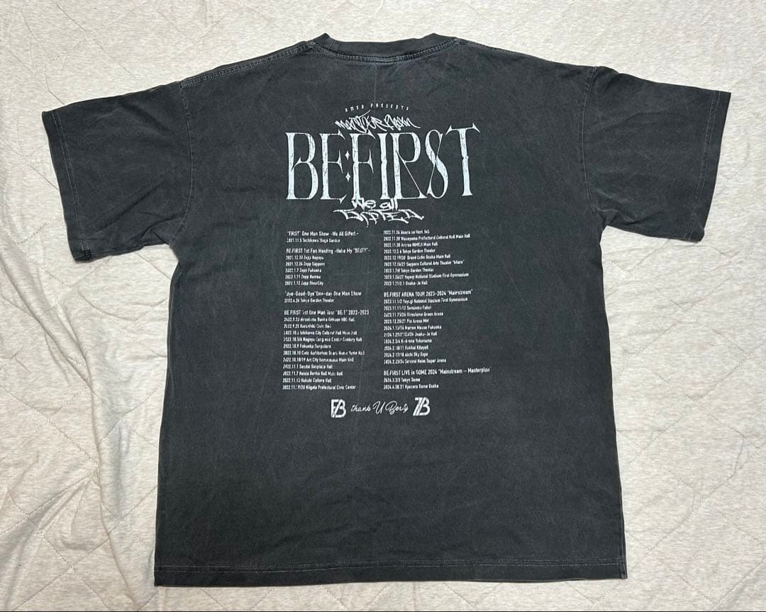 BE:FIRST FC限定 BESTY メンバープロデュースTシャツ　XL