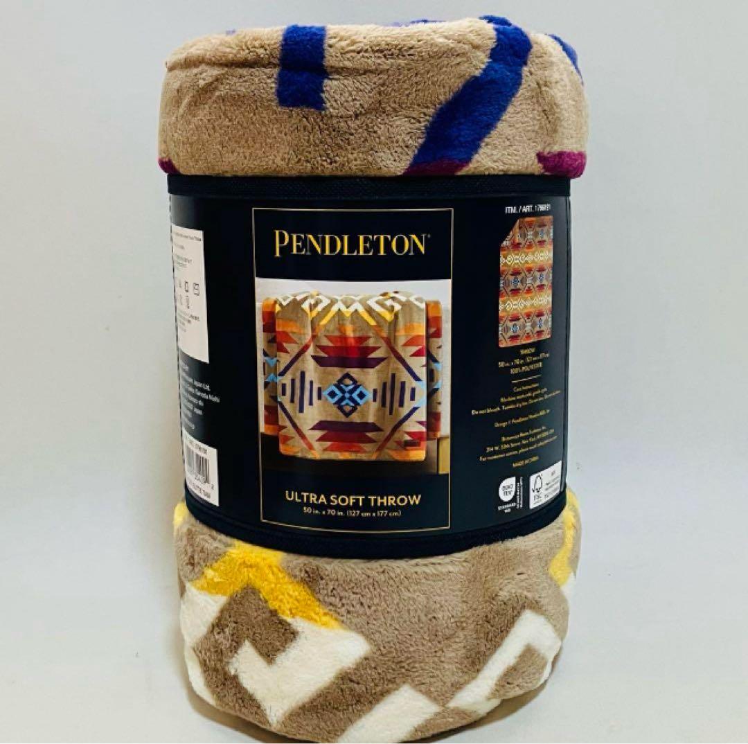 新品　ペンドルトン　ひざ掛け　ブランケット　アウトドア　キャンプ　毛布