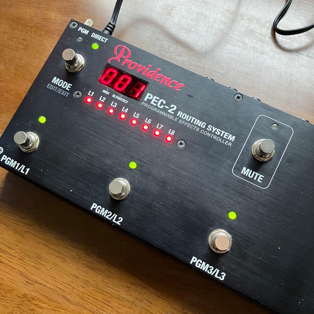 PROVIDENCE PEC-2 ループスイッチャー 純正アダプター付き