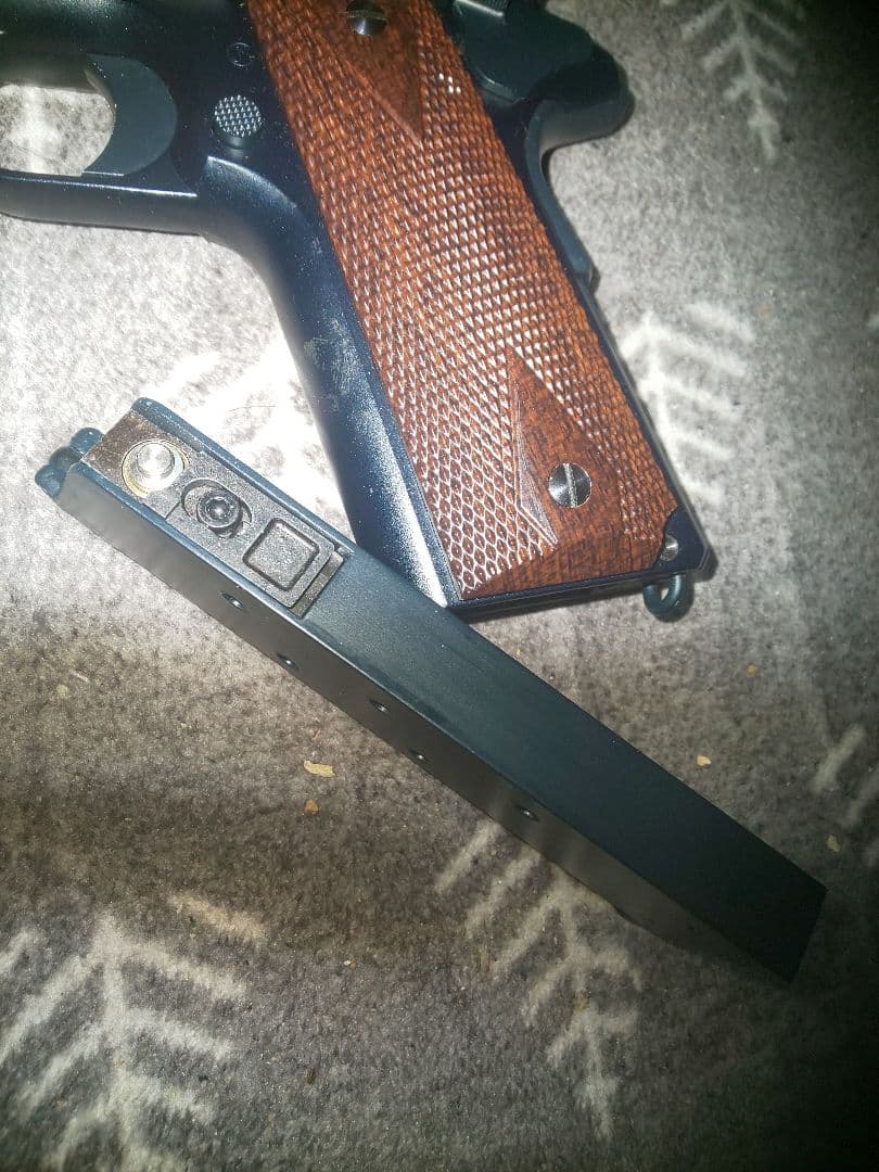 WA ウエスタンアームズ ミリタリーガバメント M1911 ロイヤルブルー HW